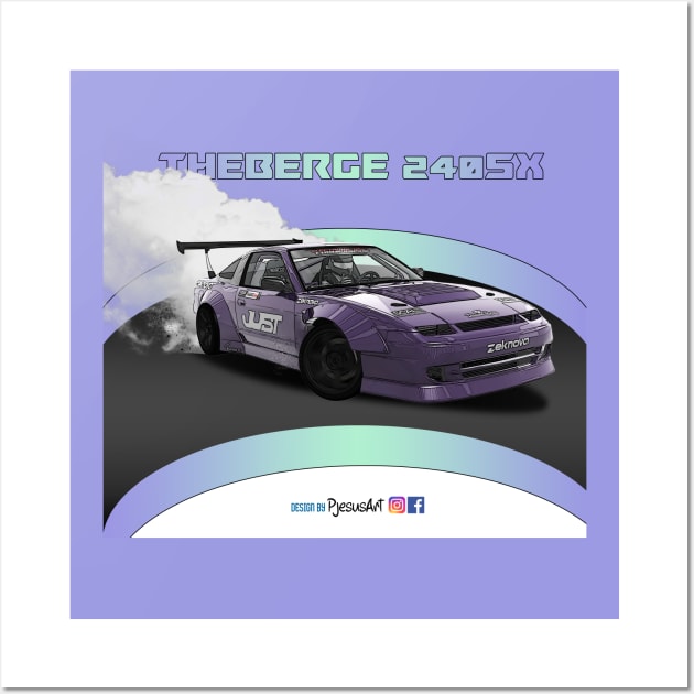 theberge 240sx Wall Art by PjesusArt